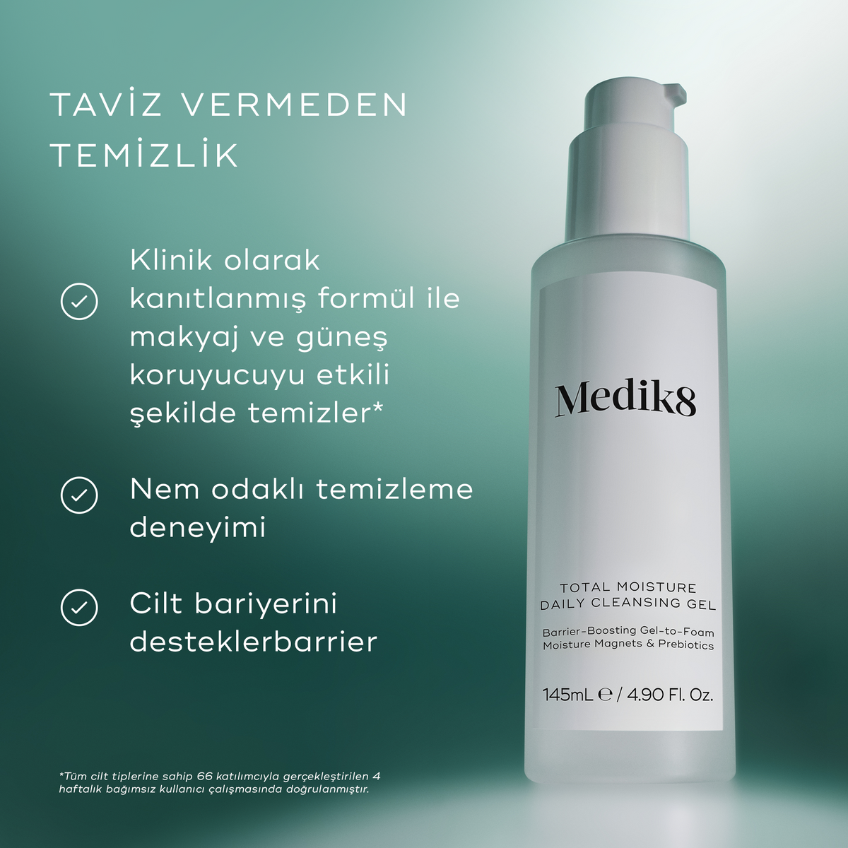 Total Moisture Daily Cleansing Gel – Medik8