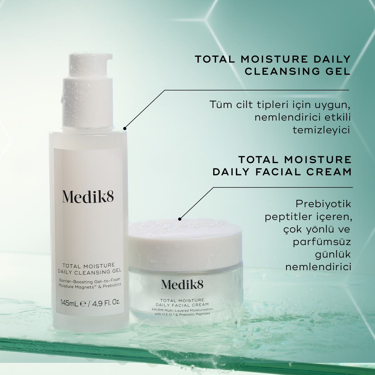Total Moisture Daily Cleansing Gel – Medik8