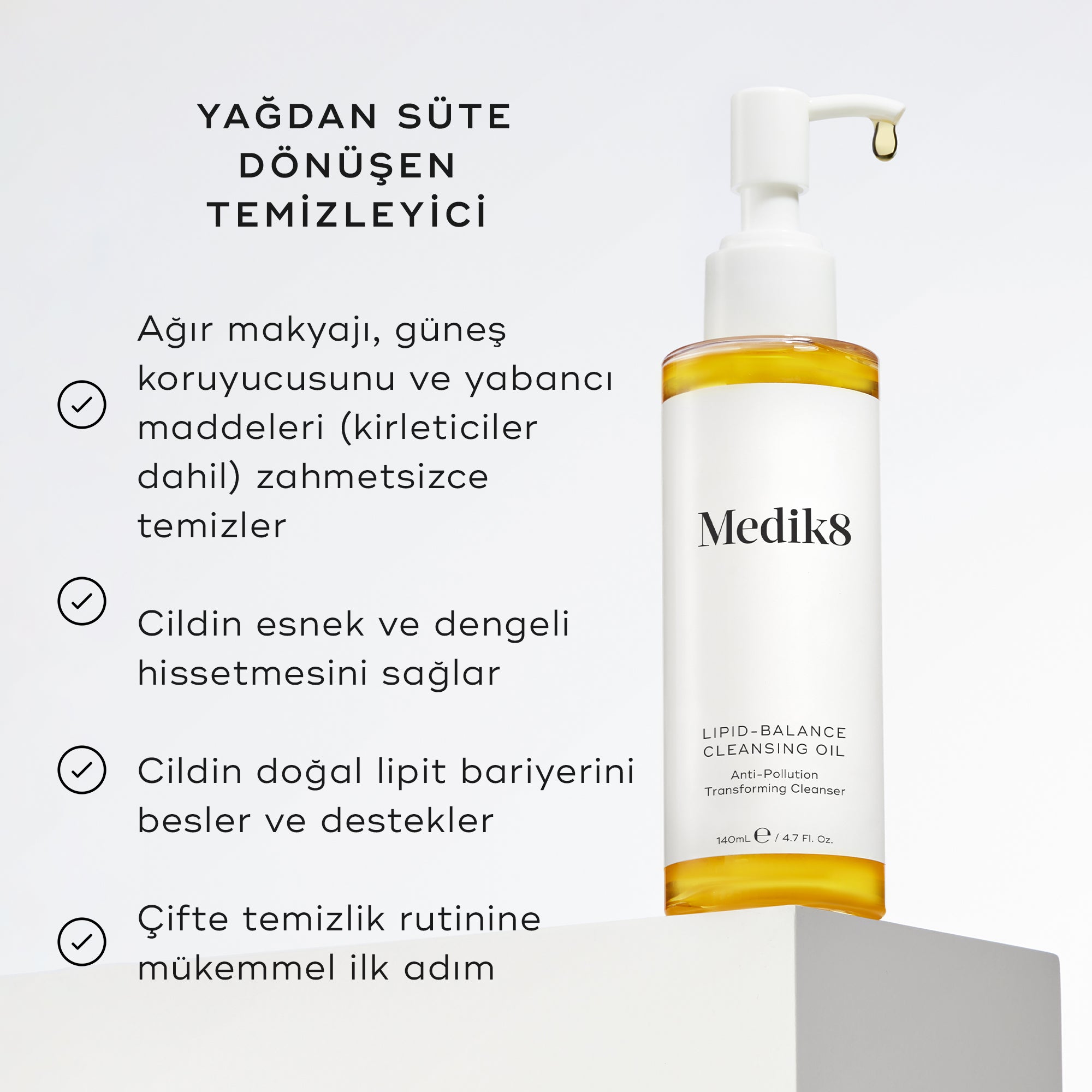 ボディ・フェイスケア Speed eya link Medik8 | Lipid Balance Cleansing Oil™